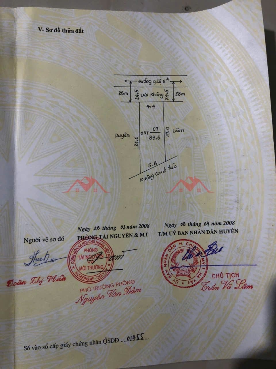 CHÍNH CHỦ BÁN LÔ ĐẤT KINH DOANH QL6A 83,6M TẠI PHÚ NGHĨA-CHƯƠNG MỸ-HÀ NỘI - Ảnh 4