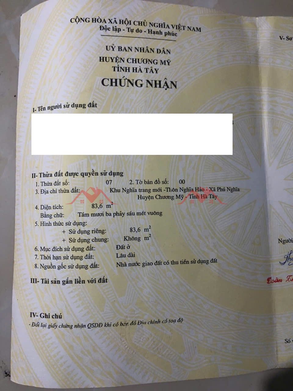 CHÍNH CHỦ BÁN LÔ ĐẤT KINH DOANH QL6A 83,6M TẠI PHÚ NGHĨA-CHƯƠNG MỸ-HÀ NỘI - Ảnh 3