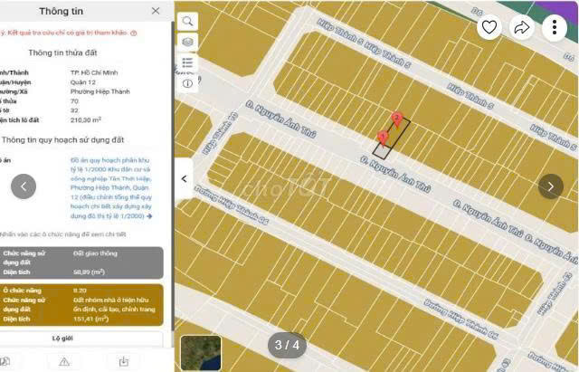 Nhà Chính Chủ Mặt Tiền Nguyễn Ánh Thủ, P Hiệp Thành, Q 12, Hồ chí Minh - Ảnh 2