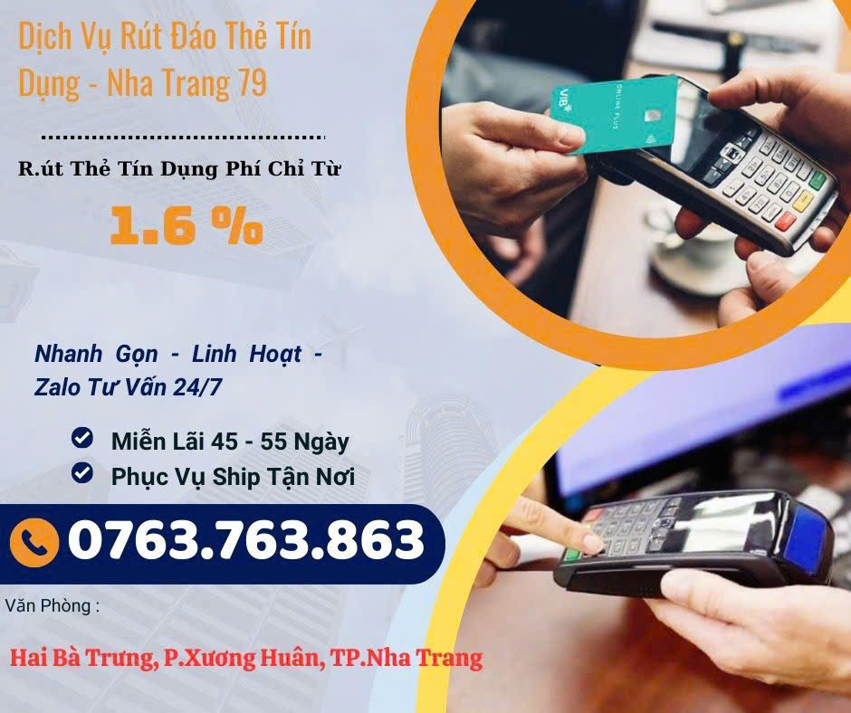 ĐÁO RÚT THẺ TÍN DỤNG NHA TRANG 79 - Ảnh chính