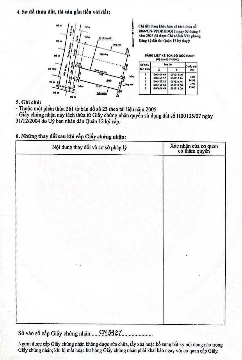 BÁN LÔ ĐẤT ĐẸP - HẺM Ô TÔ 5M - ĐƯỜNG TRUNG MỸ TÂY 13, QUẬN 12 - Ảnh 2