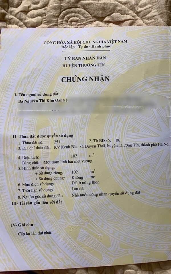 sẵn nhà 2 tầng nhập khẩu ngay Xã Duyên Thái, Thường Tín, Hà Nội - Tạo dòng tiền 7 triệu /tháng - Ảnh 1