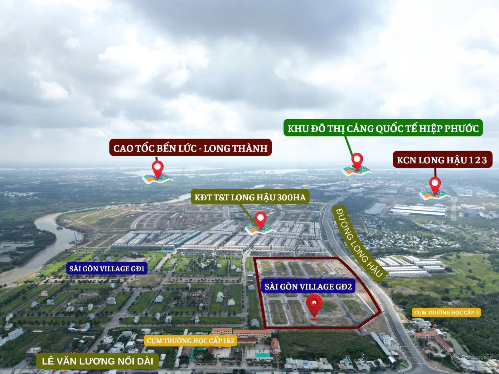 Chính thức nhận booking đất nền sổ đỏ The 826EC - Saigon Village GĐ2, CĐT Hai Thành, TT 12-18 tháng - Ảnh 1