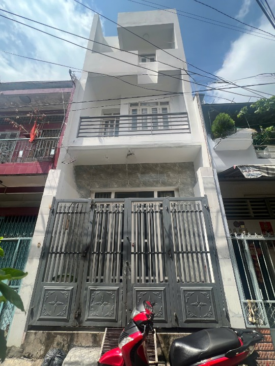 Nhà mới 4 tầng hẻm xe hơi đường Bình Tiên P7Q6 .Giá: 4.5 tỷ - Ảnh chính
