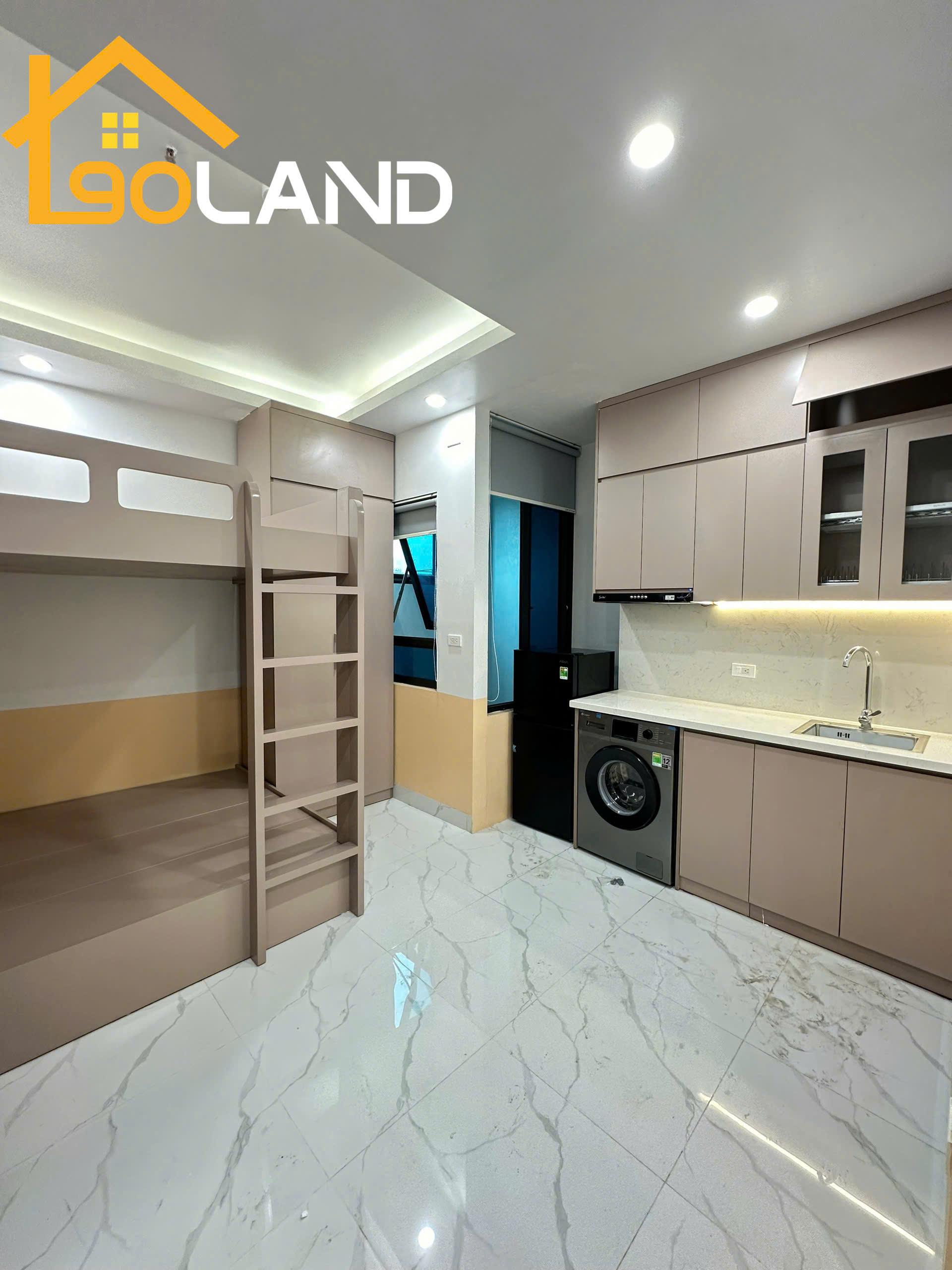 (Cực hiếm) Căn hộ Studio - Giường đôi 25m2 mới khai trương tại ngõ 297 Minh Khai - Máy giặt riêng - Ảnh 3