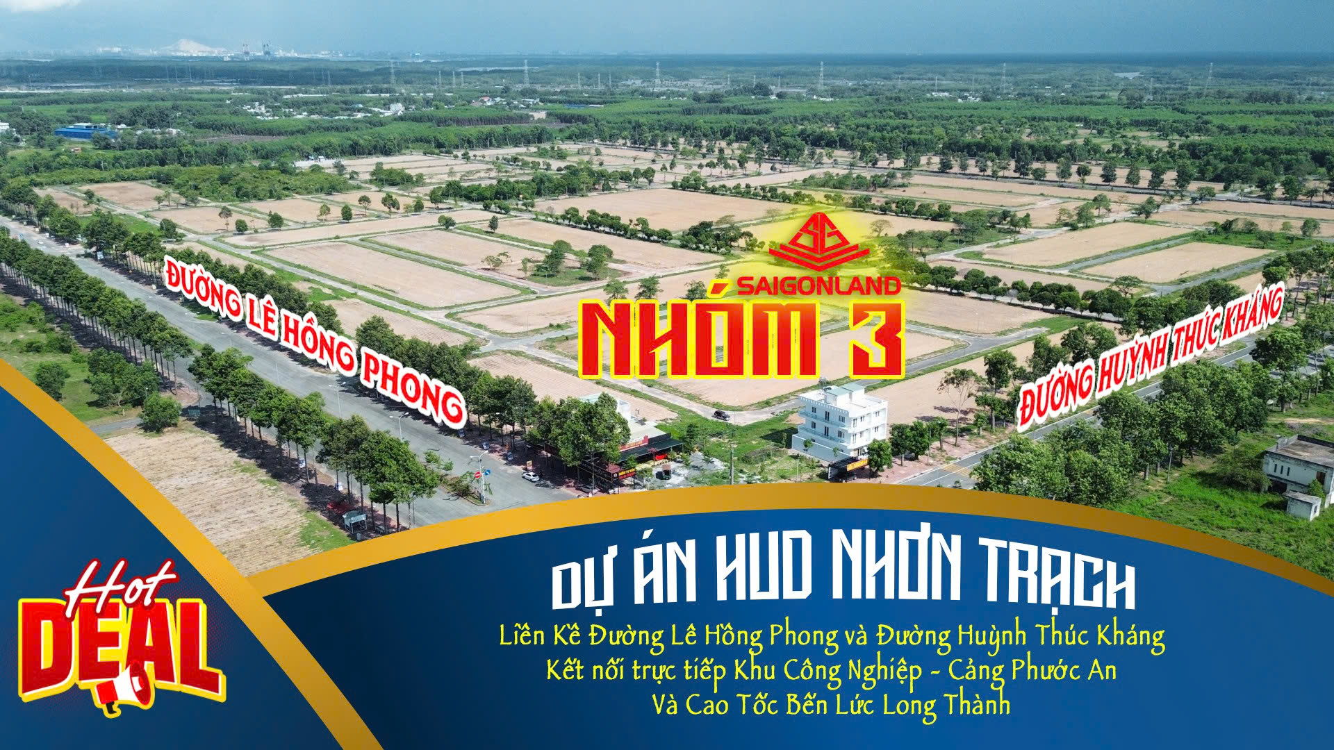 ĐẤT NỀN DỰ ÁN HUD NHƠN TRẠCH - TÂM ĐIỂM ĐẦU TƯ 2025 - Ảnh chính