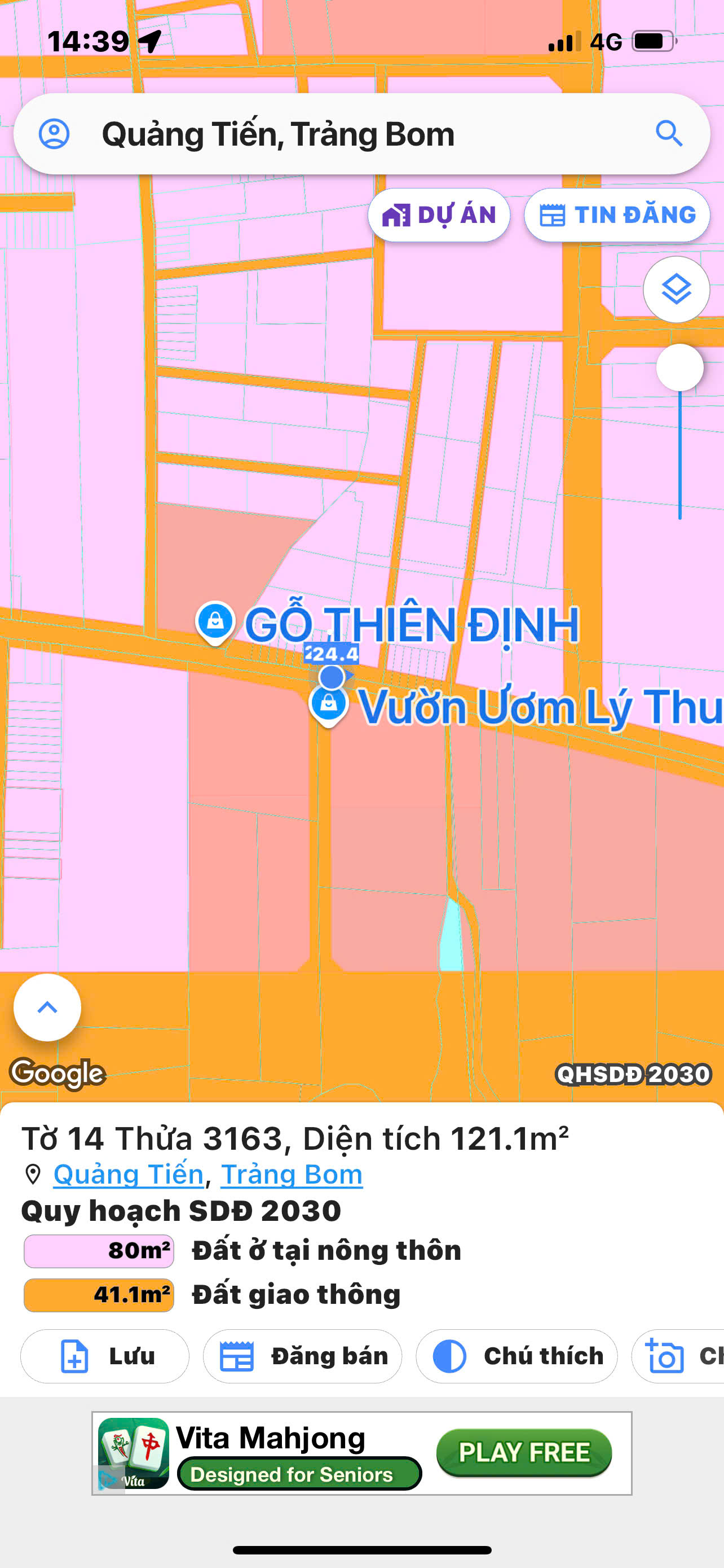 Bán đất đường Quảng Tiến 27, cạnh tổng kho logistic miền Đông 620ha - Ảnh chính