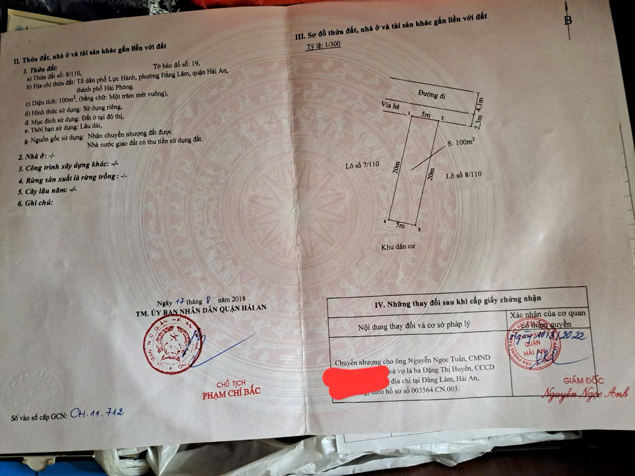 BÁN ĐẤT MẶT NGÕ 90 PHỐ TRUNG LỰC – VỊ TRÍ ĐẸP, KINH DOANH TỐT – HẢI AN, HẢI PHÒNG - 100M2 - 5Tỷ100 - Ảnh 2
