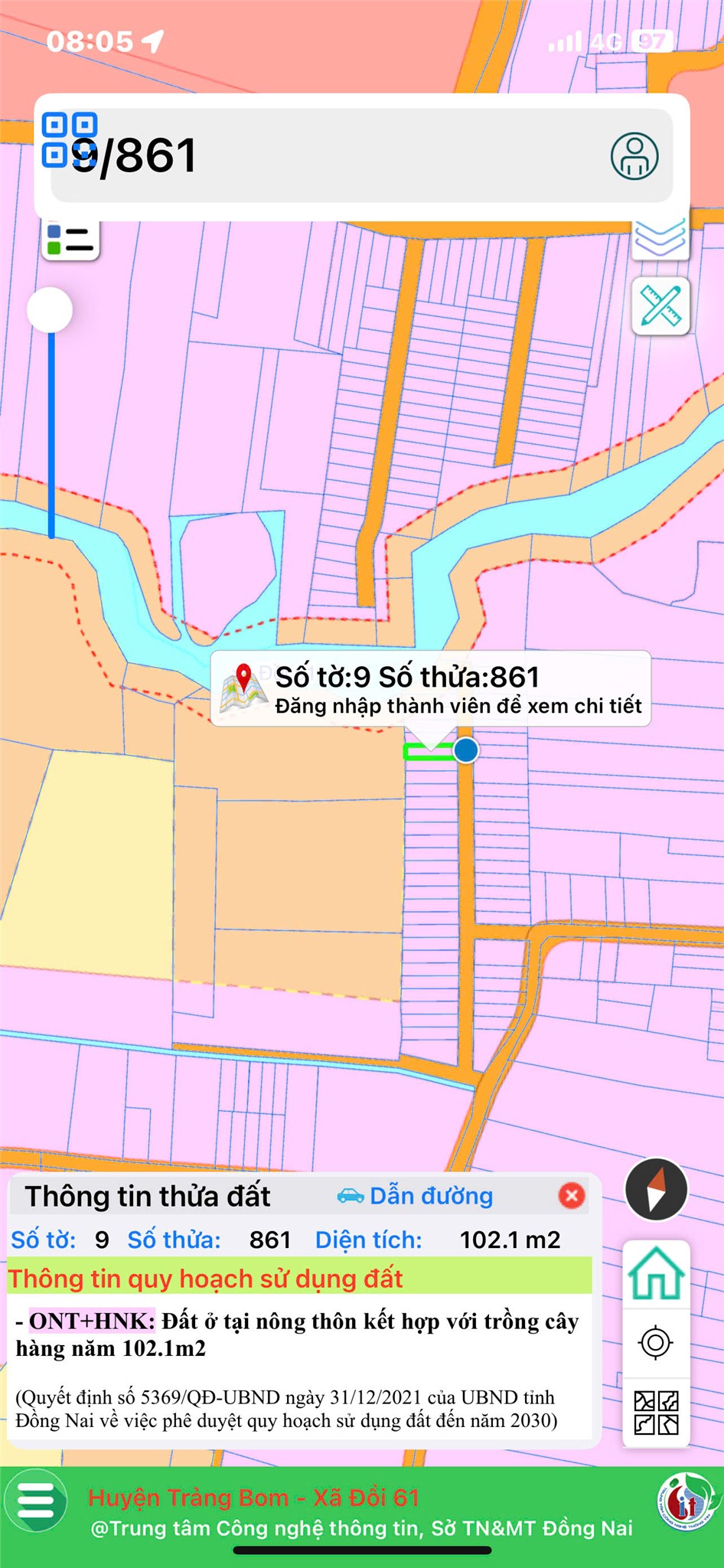 Bán đất Đồi 61, dân cư đông, giá tốt, ngay tổng kho Miền Đông 620ha - Ảnh 1