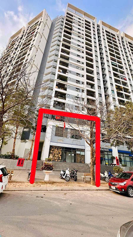 Cho thuê Shop 2 tầng chân đế đầu hồi toà H4 Hope Residences mặt đường Chu Huy Mân, Long Biên, Hà - Ảnh 1