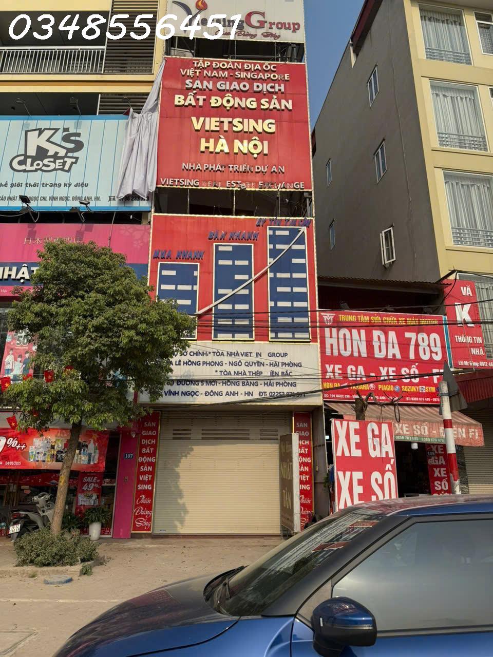 CHO THUÊ NHÀ - KINH DOANH TẠI NGỌC CHI - VĨNH NGỌC - ĐÔNG ANH, HÀ NỘI - Ảnh chính