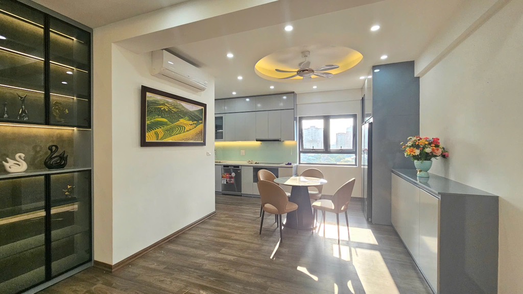 (Tin thật 100%) CH 103m2 x 3PN có slot ô tô tại CT4 Lê Đức Thọ - Nội thất 800 triệu - BC hướng Nam - Ảnh 2