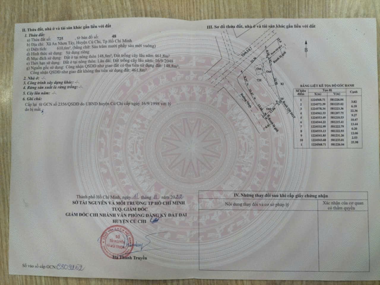 ĐẤT ĐẸP - GIÁ TỐT - Bán GẤP Lô Đất Tiềm Năng TẶNG NHÀ Xã An Nhơn Tây, Củ Chi, HCM - Ảnh chính