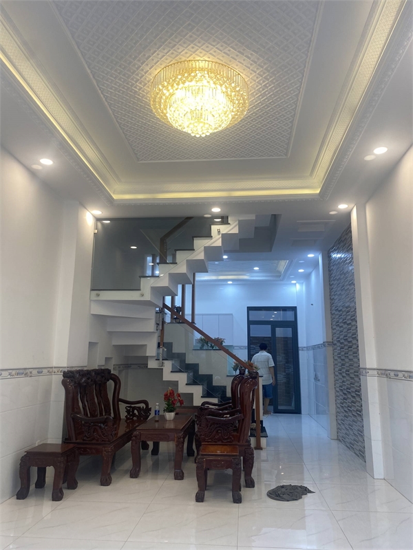 BÁN GẤP : Quốc Lộ 1 GIÁ MỀM NHẤT  6 tỷ Bình Tân Hồ Chí Minh <br>NHÀ 4 TẦNG MỚI TINH - HẺM NHỰA THÔNG - Ảnh 4