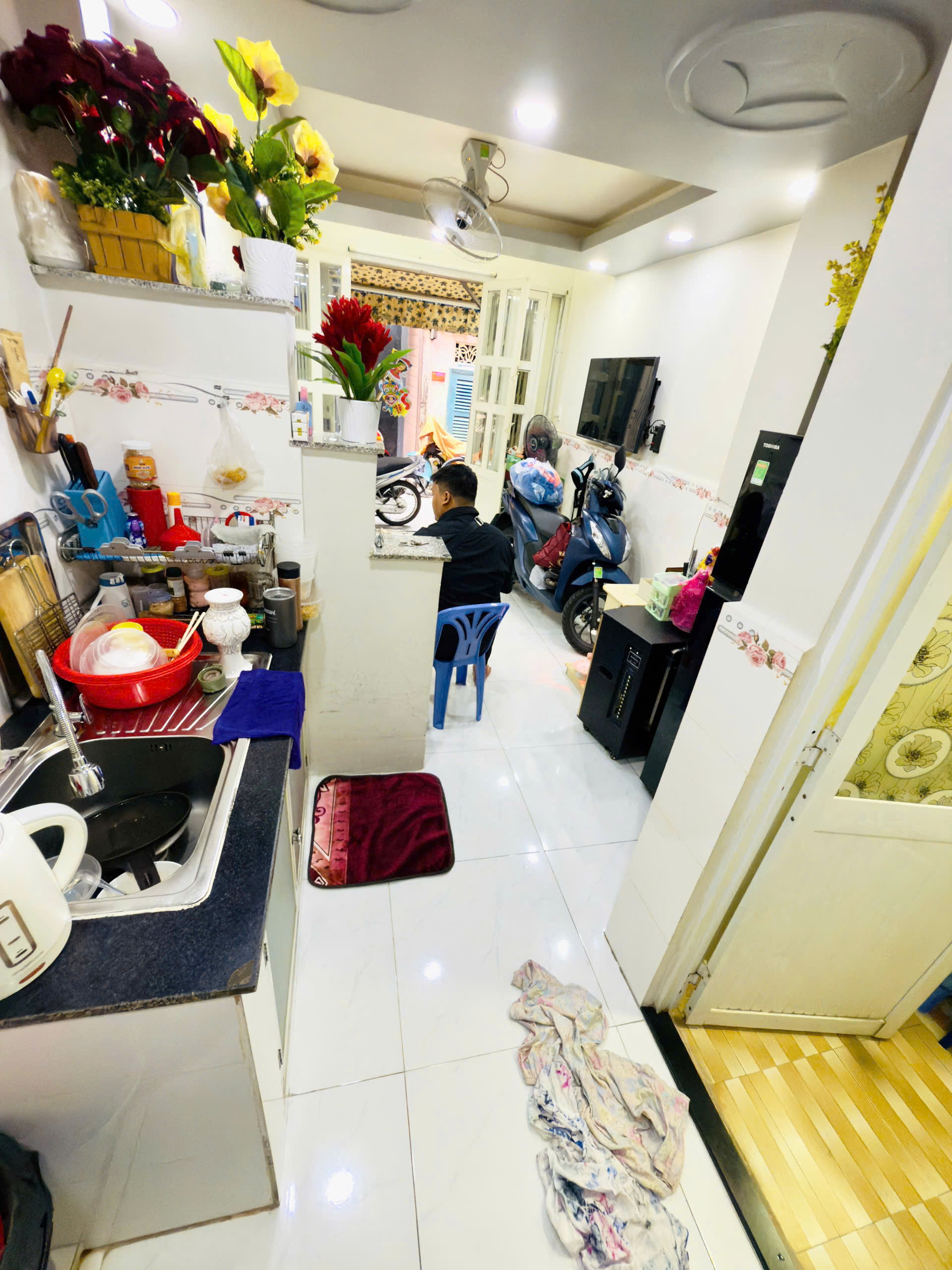 Nhà 4 tầng hẻm thông đường Bạch Vân P5Q5. Giá: 4.18 tỷ - Ảnh 2