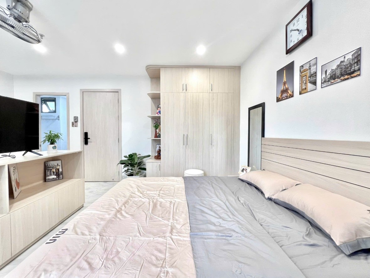 💥 Cho thuê căn hộ 1PN Tách bếp - Full NT mới - Thang Máy - Nhà mới - Ảnh 3