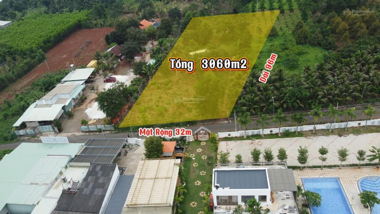 Bán lô đất lớn Suối Nghệ, 3059m² có thổ cư, cách KCN chỉ 2km, đầu tư sinh lời - Ảnh 1