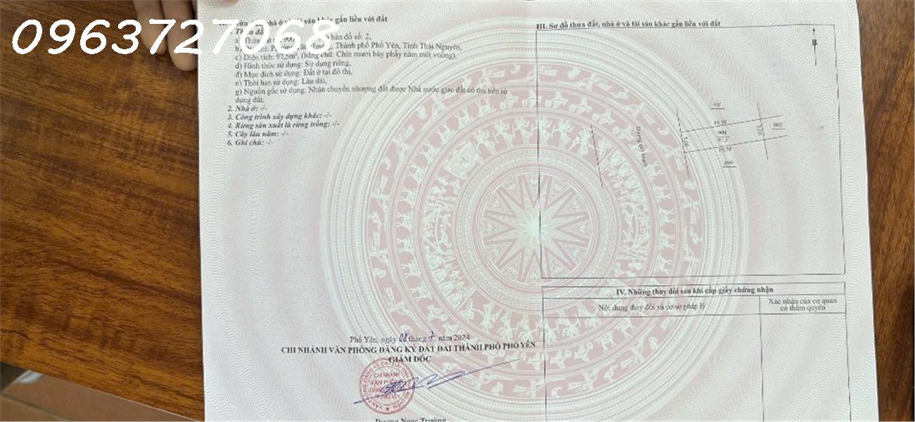 Chính chủ cần bán nhanh 2 lô góc và áp góc cực đẹp tại dự án KĐT Yên Bình Xanh-TP. Phổ Yên - Ảnh chính