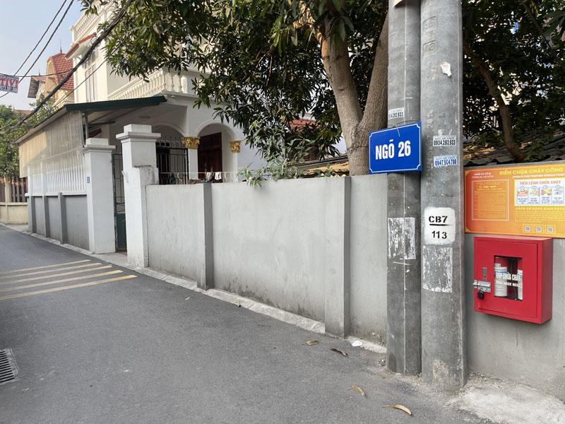 Cổ Bi - Gia Lâm: Bán lô đất vuông 82,5m2 có nhà C4 sẵn, ô tô 5 chỗ chạy tới, tiện ích đầy đủ - Ảnh chính