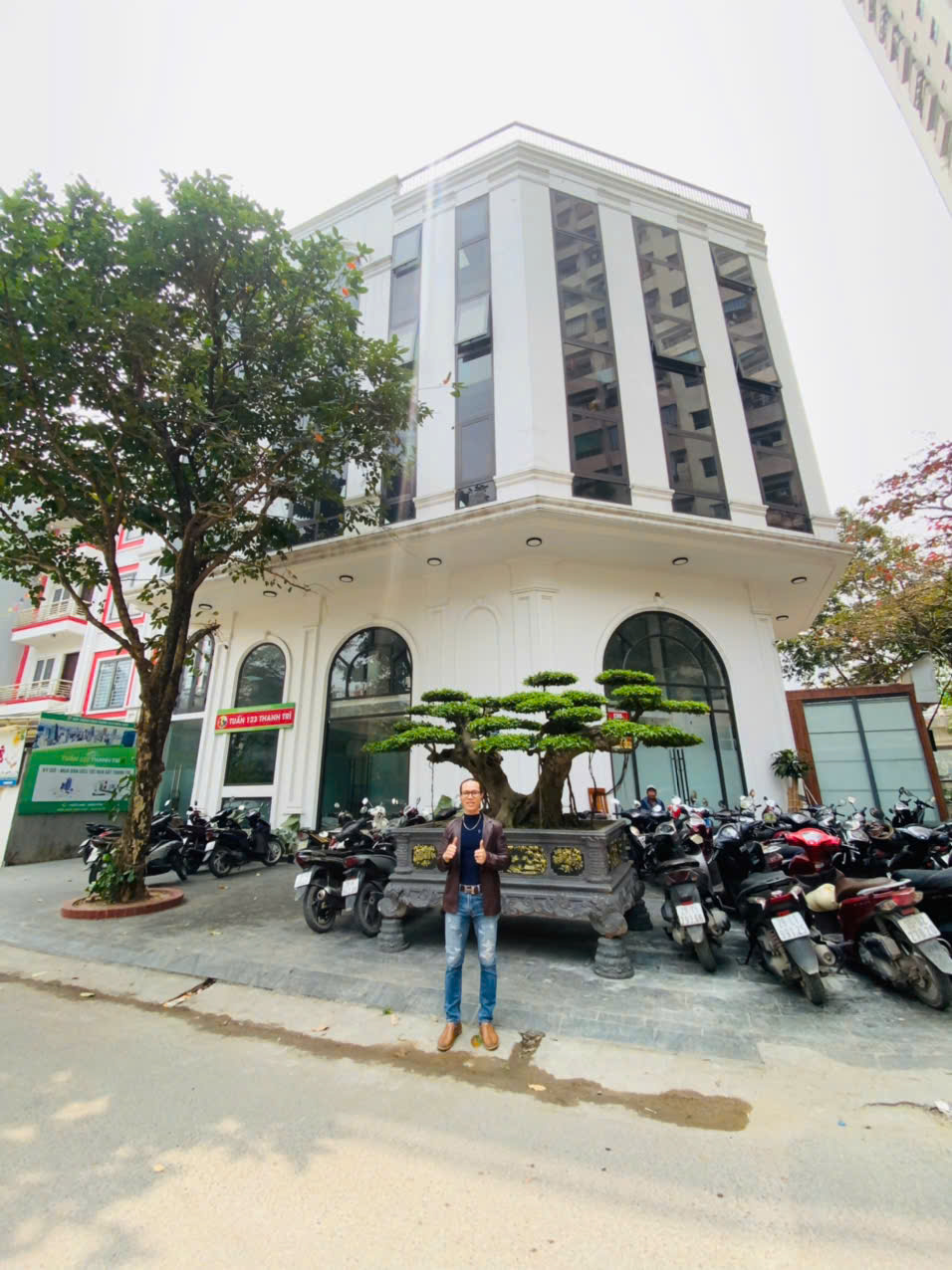 🔅 TÒA VĂN PHÒNG VIP BÁN ĐẢO LINH ĐÀM, 203M2 7T THANG MÁY, LÔ GÓC 3 MT 27M, 72 TỶ 🔅 - Ảnh chính