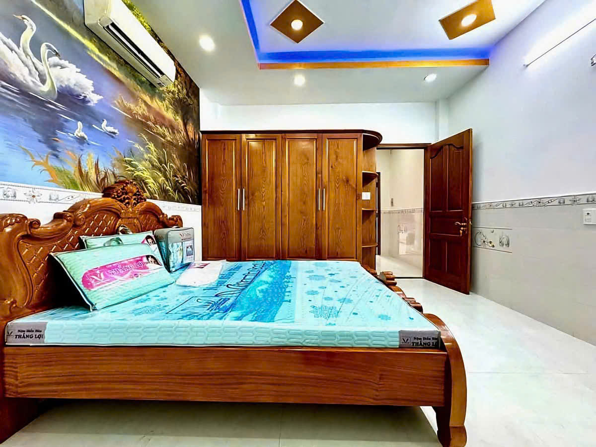 NHÀ MỚI 3 TẦNG (4x15) – ĐẸP KIÊN CỐ – GIÁ HƠN 5Đ HẺM 6M HUỲNH THỊ HAI, Q12 - Ảnh 4