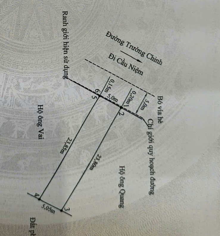 Bán Lô Đất Mặt Đường Trường Chinh – Trung Tâm Hải Phòng, Vị Trí Kinh Doanh Cực Đẹp. Diện Tích 115m² - Ảnh 2