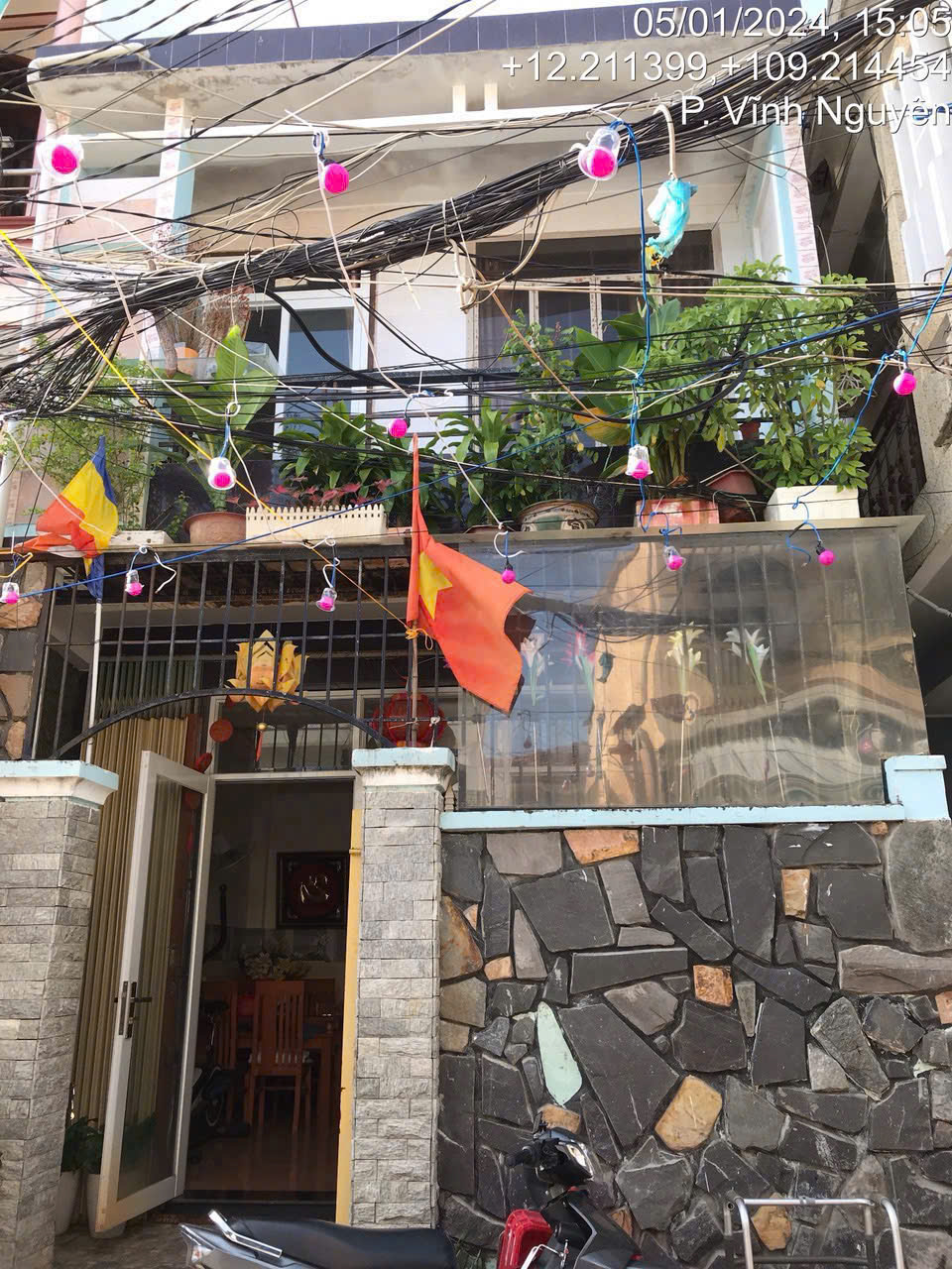 Bán Nhà Trần Phú - Vĩnh Nguyên - Tỉnh Khánh Hoà - cách biển chỉ 30m<br>Dt : 51,5m ngang 4,5m nở hậu - Ảnh 3