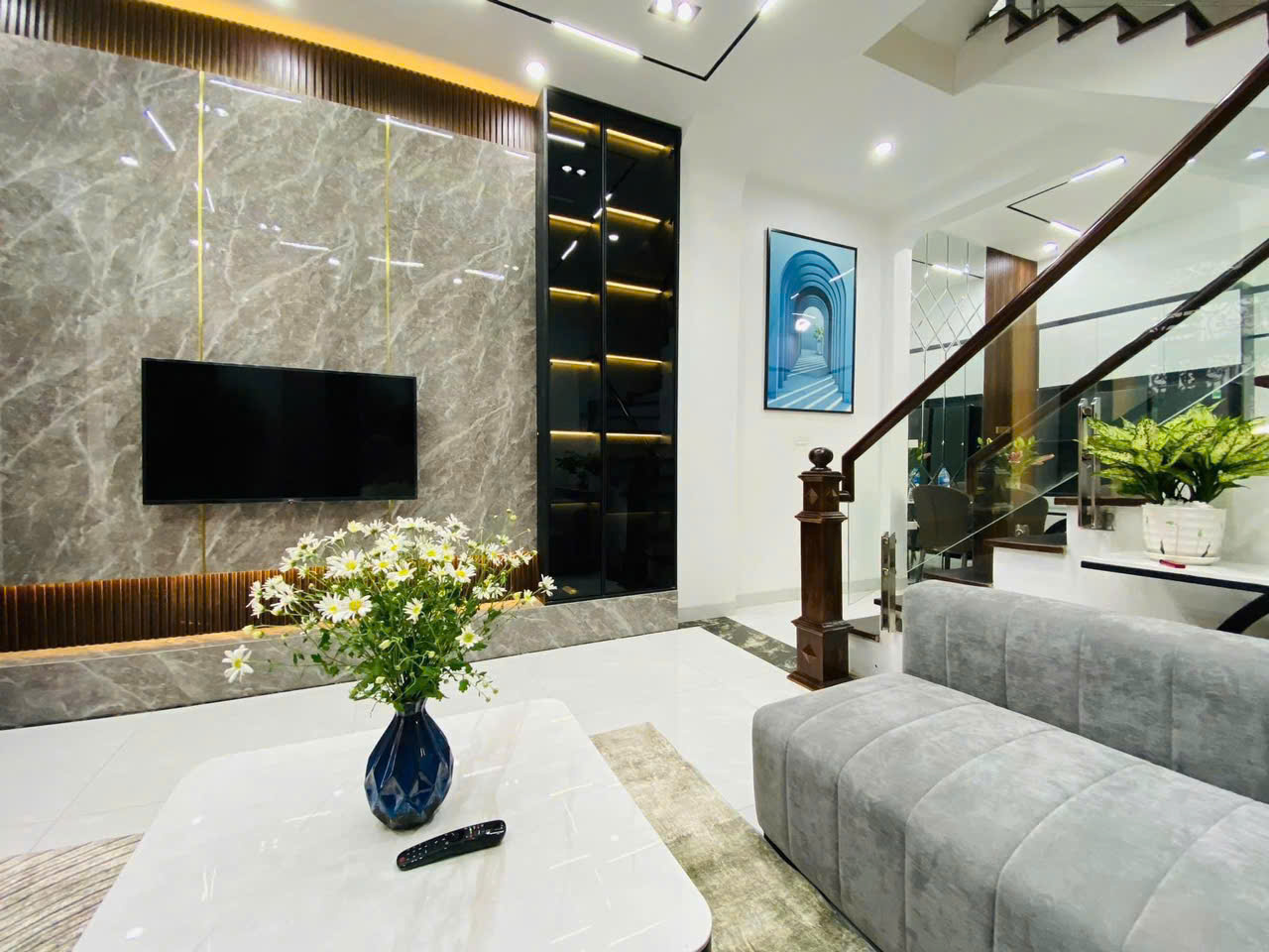 CHÍNH CHỦ BÁN NHÀ ĐẸP TẠI LIỄU NGOẠI - KHÁNH HÀ -THANH OAI- HÀ NỘI DT 110M2 MT 6M 2 TẦNG NHÀ ĐẸP Ở - Ảnh chính