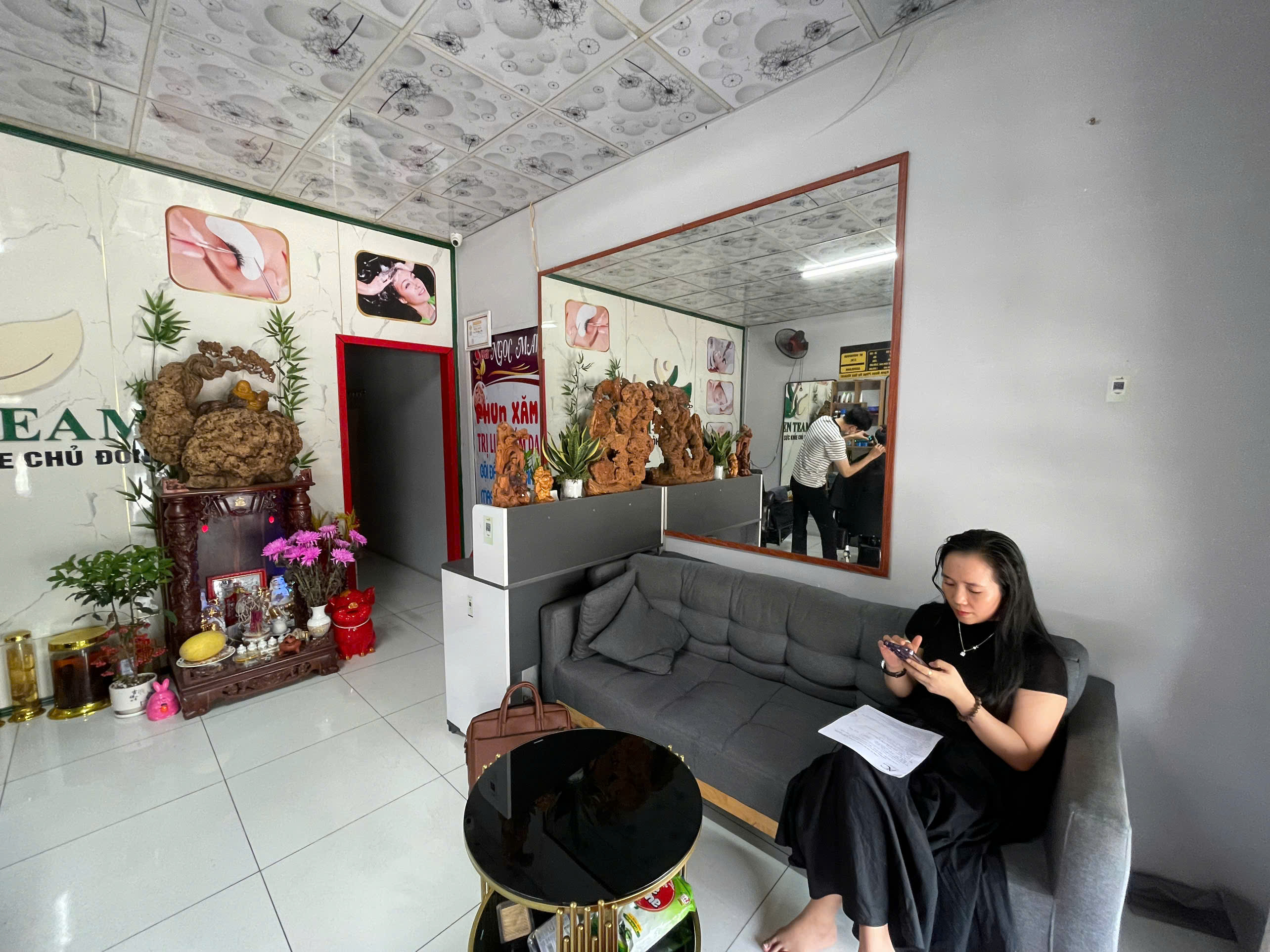 Bình Dương, HOT HOT, SANG SALON TÓC đẹp ngay trung tâm TP Thủ Dầu Một , Tel : 0763114736 ( Chính - Ảnh chính