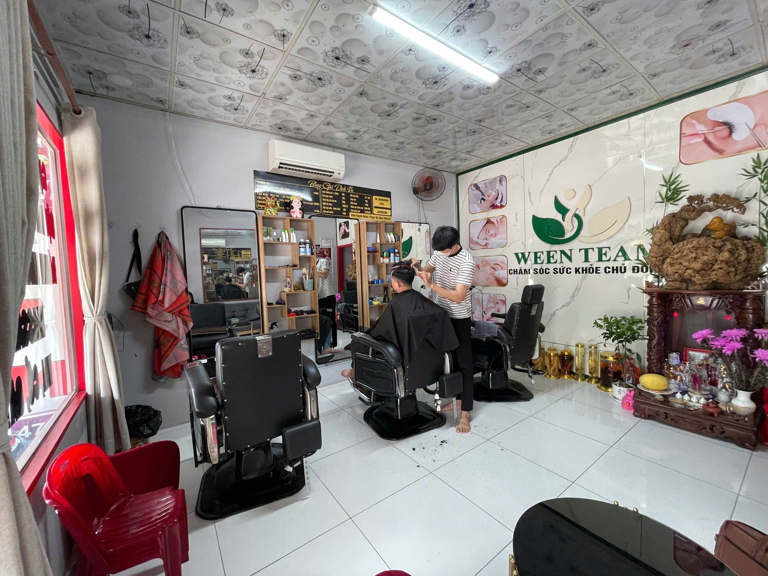 Bình Dương, HOT HOT, SANG SALON TÓC đẹp ngay trung tâm TP Thủ Dầu Một , Tel : 0763114736 ( Chính - Ảnh 1