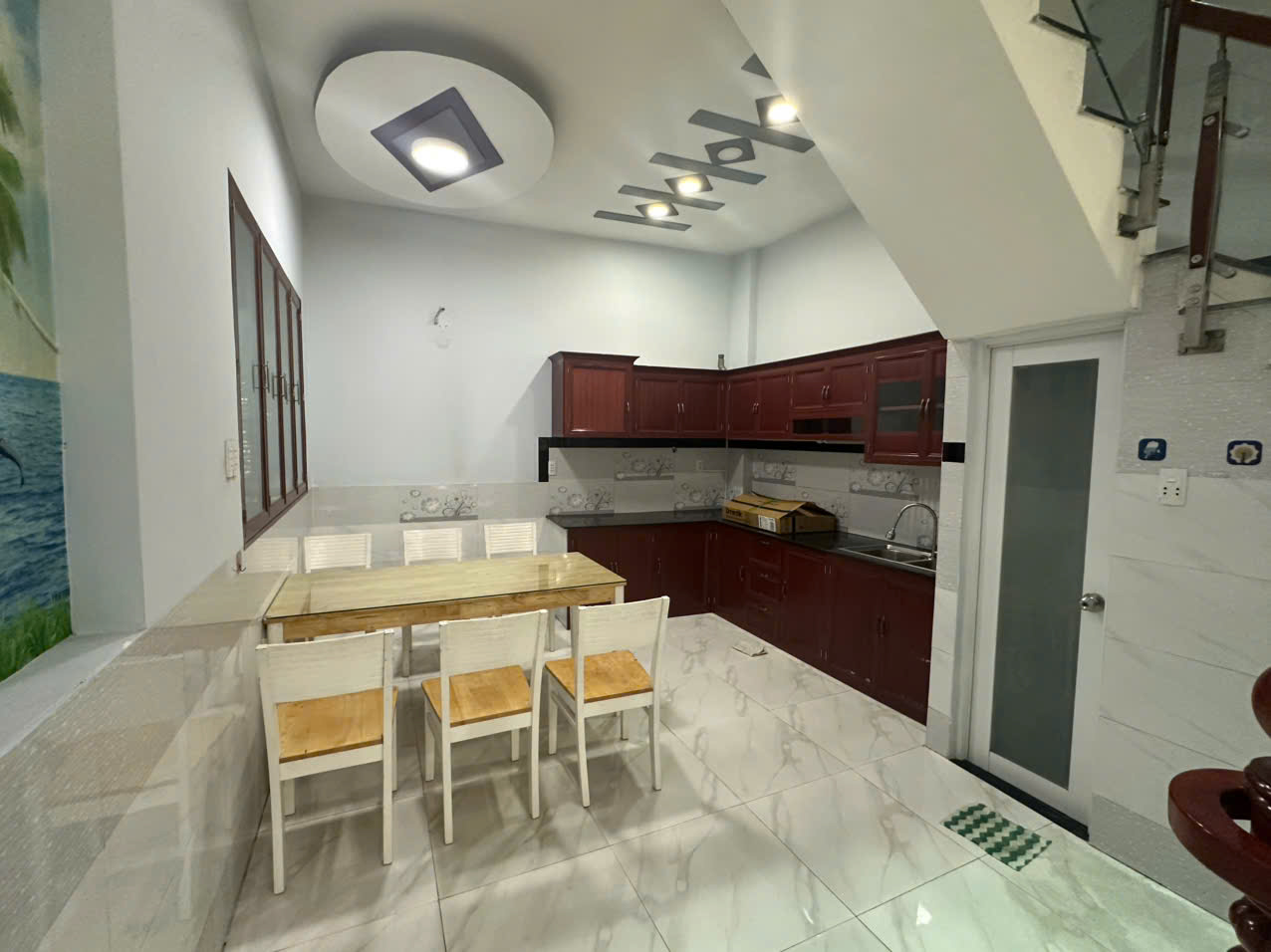CHO THUÊ NHÀ 1 TRỆT 3 LẦU FULL NỘI THẤT, 160M2, 4PN, HẺM RỘNG 7M, Đ.THỚI AN 28, Q.12 - Ảnh 2