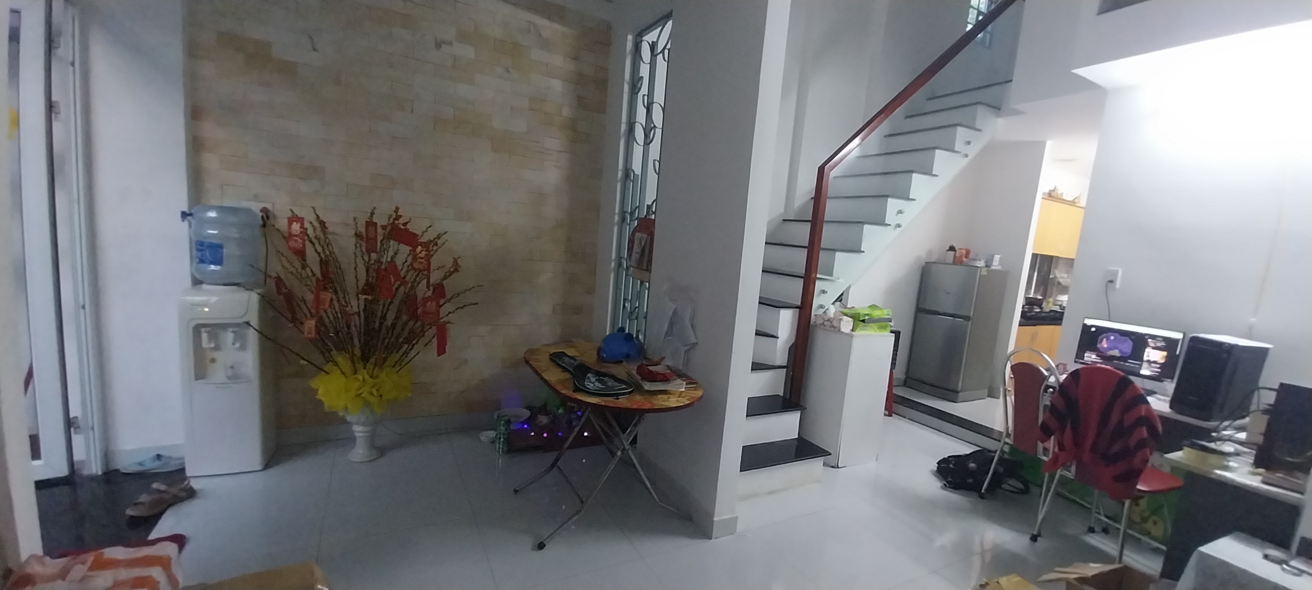 ♣ Nhà KiệtThái Thị Bôi, Ô tô đậu 50m, 67m2 + sân ngoài sổ 20m2, lửng đúc cứng, sạch đẹp 2.65  tỷ - Ảnh chính