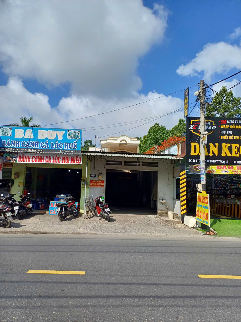 CHÍNH CHỦ CHO THUÊ MẶT BẰNG KINH DOANH 469 ĐƯỜNG TÔ KÝ, PHƯỜNG TRUNG MỸ TÂY - Ảnh 1