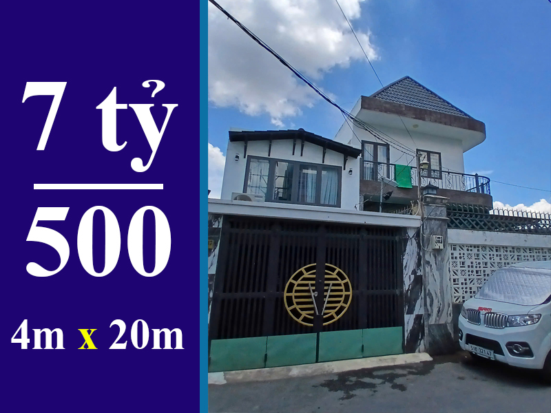 BÁN NHÀ HẺM XE HƠI 60 LÂM VĂN BỀN, TÂN KIỂNG, QUẬN 7 - Ảnh chính