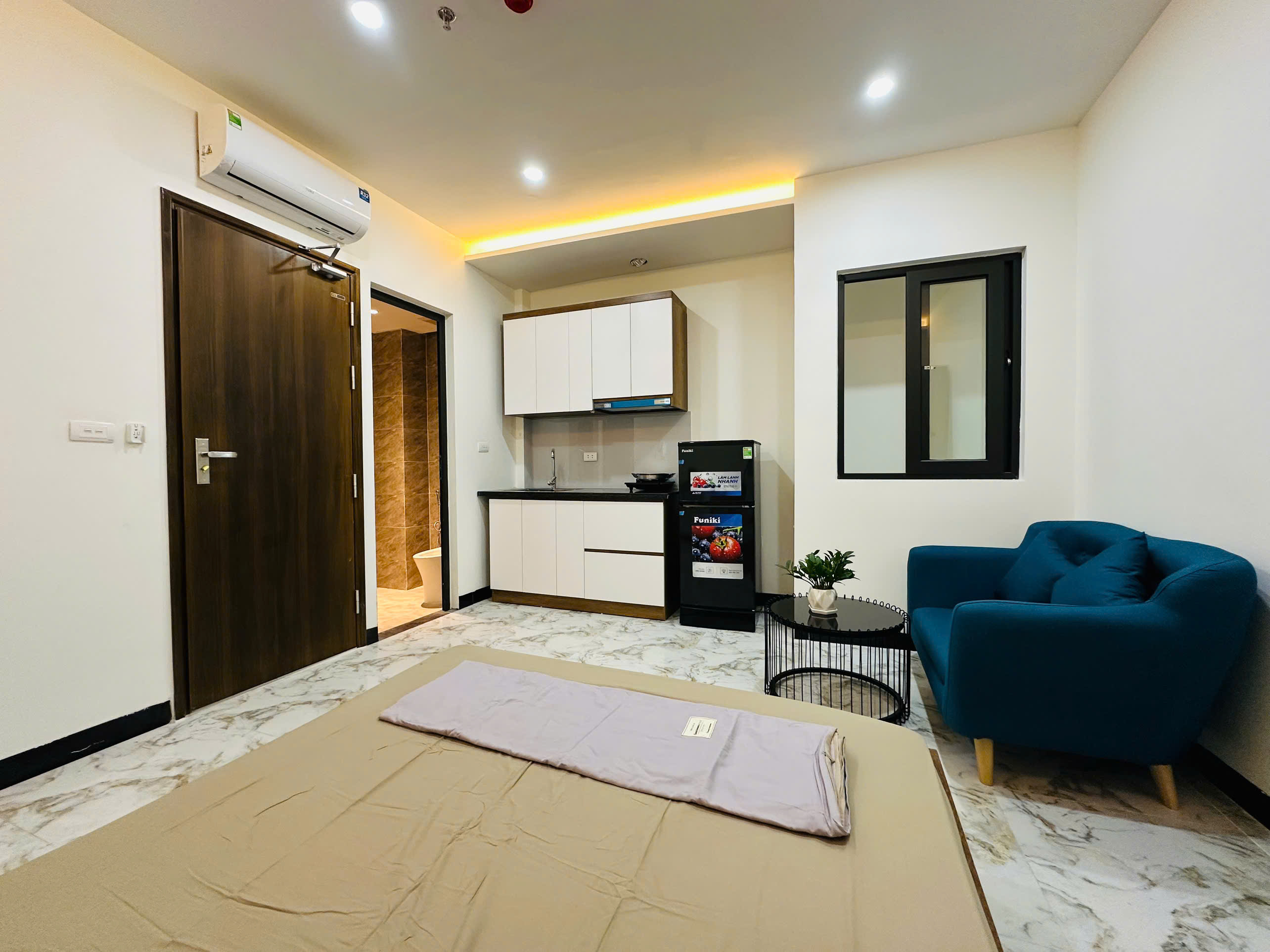 (Cực hiếm) Căn hộ Studio 30m2 mới khai trương tại ngõ 96 Đê La Thành - Nội thất cao cấp - Ảnh 2