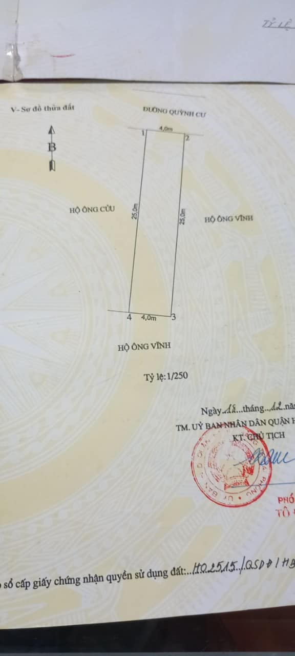 BÁN LÔ ĐẤT 100m2 MẶT ĐƯỜNG QUỲNH CƯ – HÙNG VƯƠNG – HỒNG BÀNG – HẢI PHÒNG - Ảnh chính