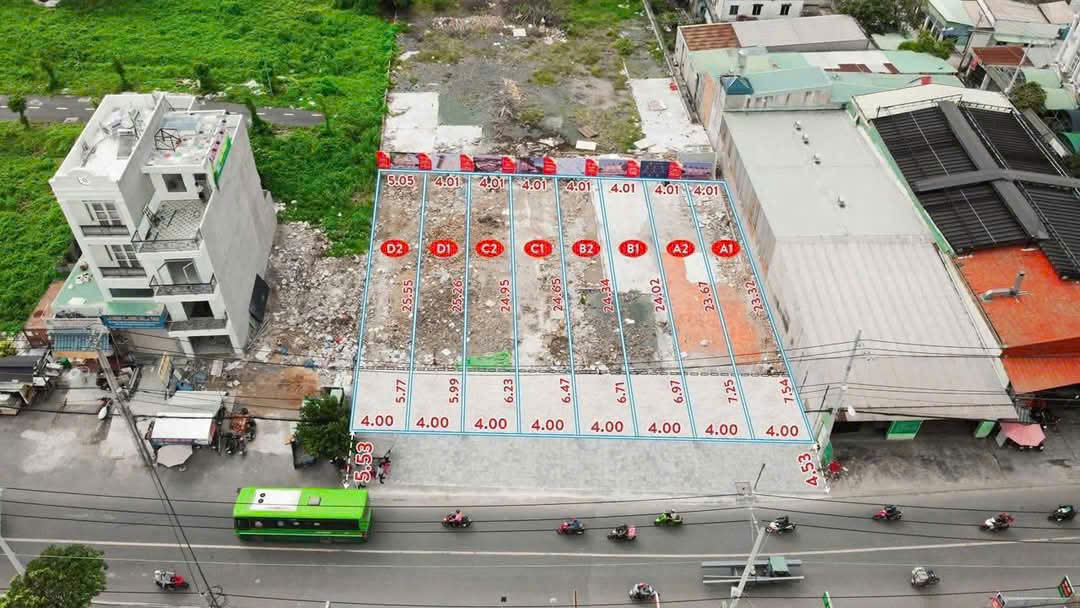 BÁN CẶP ĐẤT MẶT TIỀN HÀ HUY GIÁP THẠNH LỘC, Q12 – FULL THỔ CƯ – GIÁ CỰC TỐT - Ảnh 1