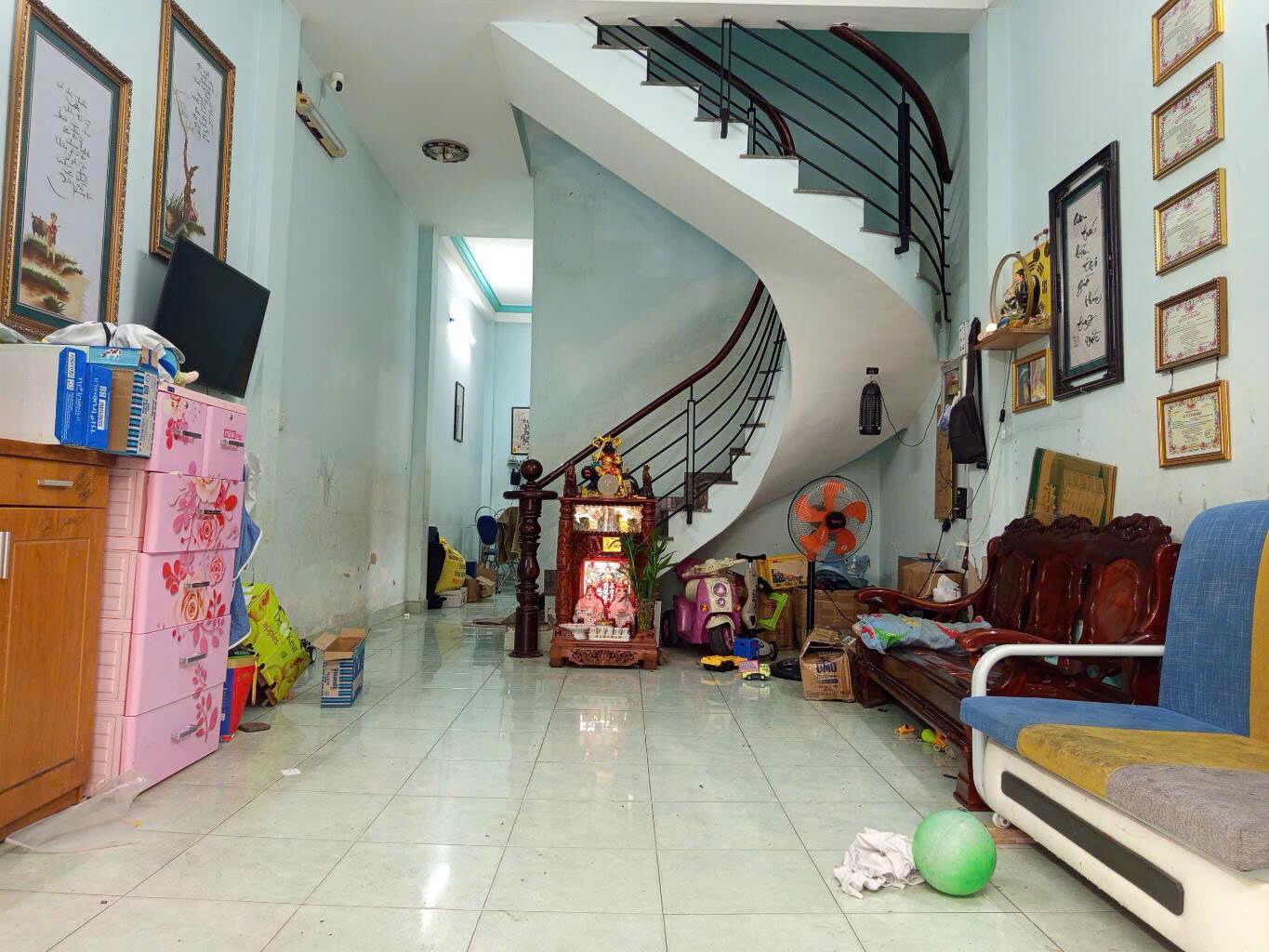 🆘Hàng Hiếm (hướng Đông Nam)<br>BÁN NHÀ 3 TẦNG ĐƯỜNG TÔ NGỌC VÂN QUẬN 12- DT 68m2 (4x17)- chỉ - Ảnh 3