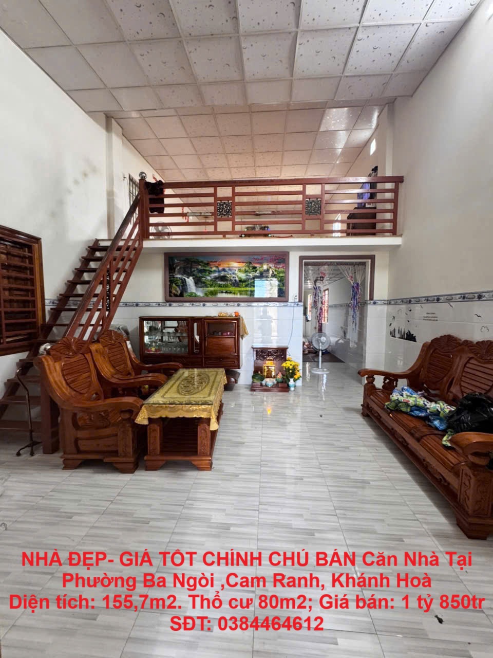 NHÀ ĐẸP- GIÁ TỐT CHÍNH CHỦ BÁN Căn Nhà Tại Phường Ba Ngòi ,Cam Ranh, Khánh Hoà - Ảnh chính