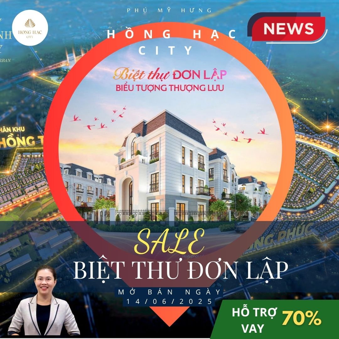 BÁN 3 CĂN VIEW BIỆT THỰ GIÁ TỐT NHẤT DỰ ÁN HỒNG HẠC CITY , XEM NGAY 0901323786 - Ảnh 2