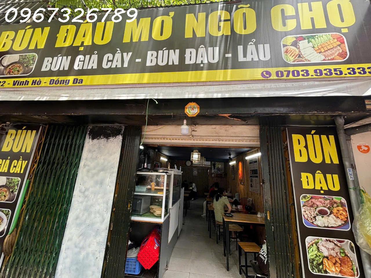 SANG NHƯỢNG CỬA HÀNG BÚN ĐẬU TẠI QUẬN ĐỐNG ĐA, HÀ NỘI  – KHU VỰC ĐÔNG KHÁCH – NHÂN VIÊN Ở LẠI LÀM - Ảnh chính