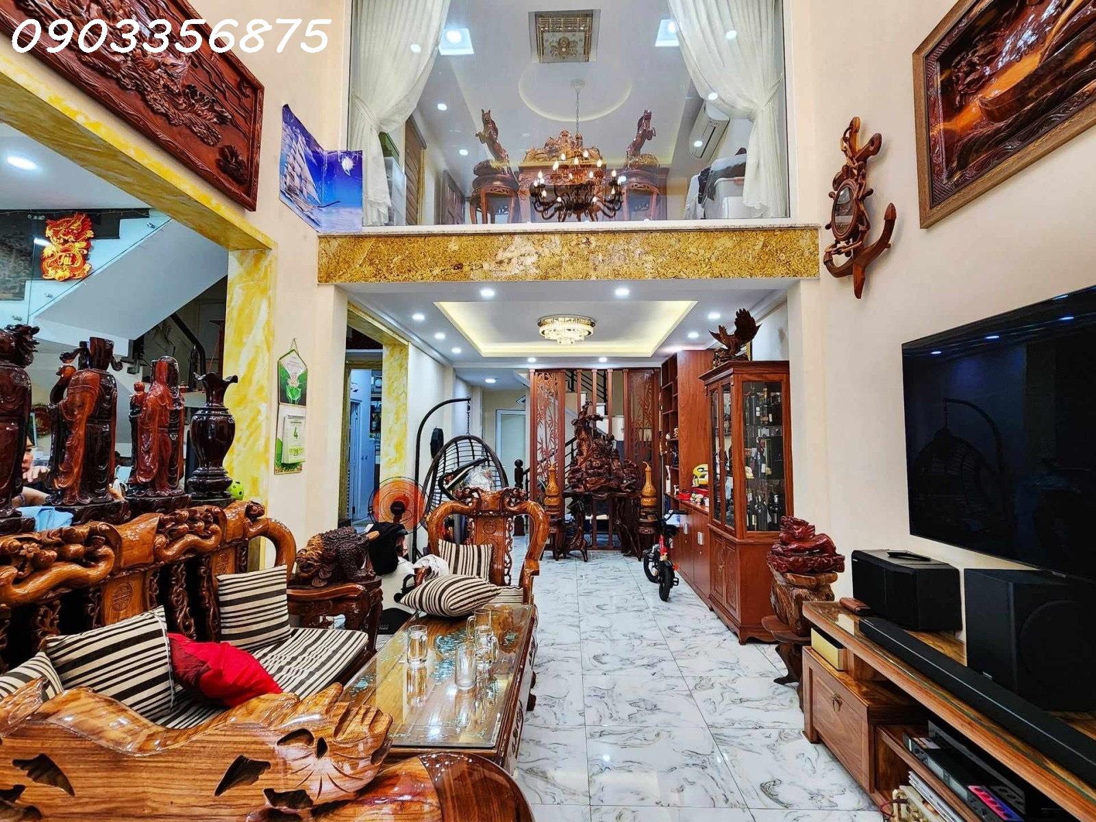 * XÍU 8TỶ SỞ HỮU Nhà Gần Mt Nguyễn Trãi Hẻm thông, 4Tầng 46m 3PN, SHR-Hoàn Công Đủ - Ảnh chính