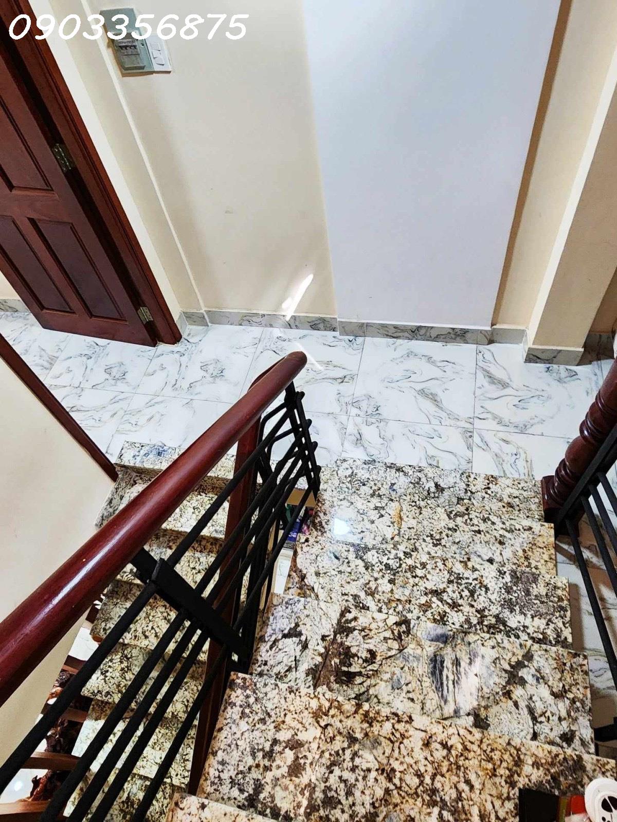 * XÍU 8TỶ SỞ HỮU Nhà Gần Mt Nguyễn Trãi Hẻm thông, 4Tầng 46m 3PN, SHR-Hoàn Công Đủ - Ảnh 3