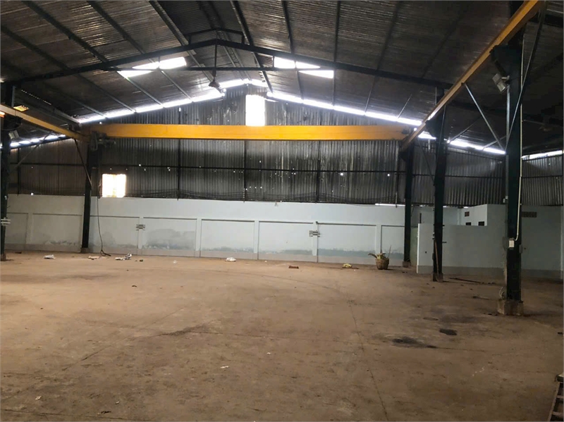 XT319 nhà xưởng sản xuất kinh doanh kết cấu kiên cố trang bị cầu trục 5tấn - Ảnh 4