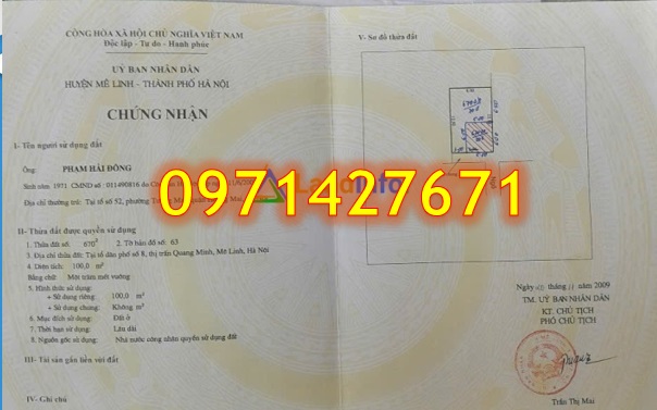⭐Chính chủ cần bán nhà tại Quang Minh, Mê Linh, Hà Nội; 2,9 tỷ, 0971427671 - Ảnh chính