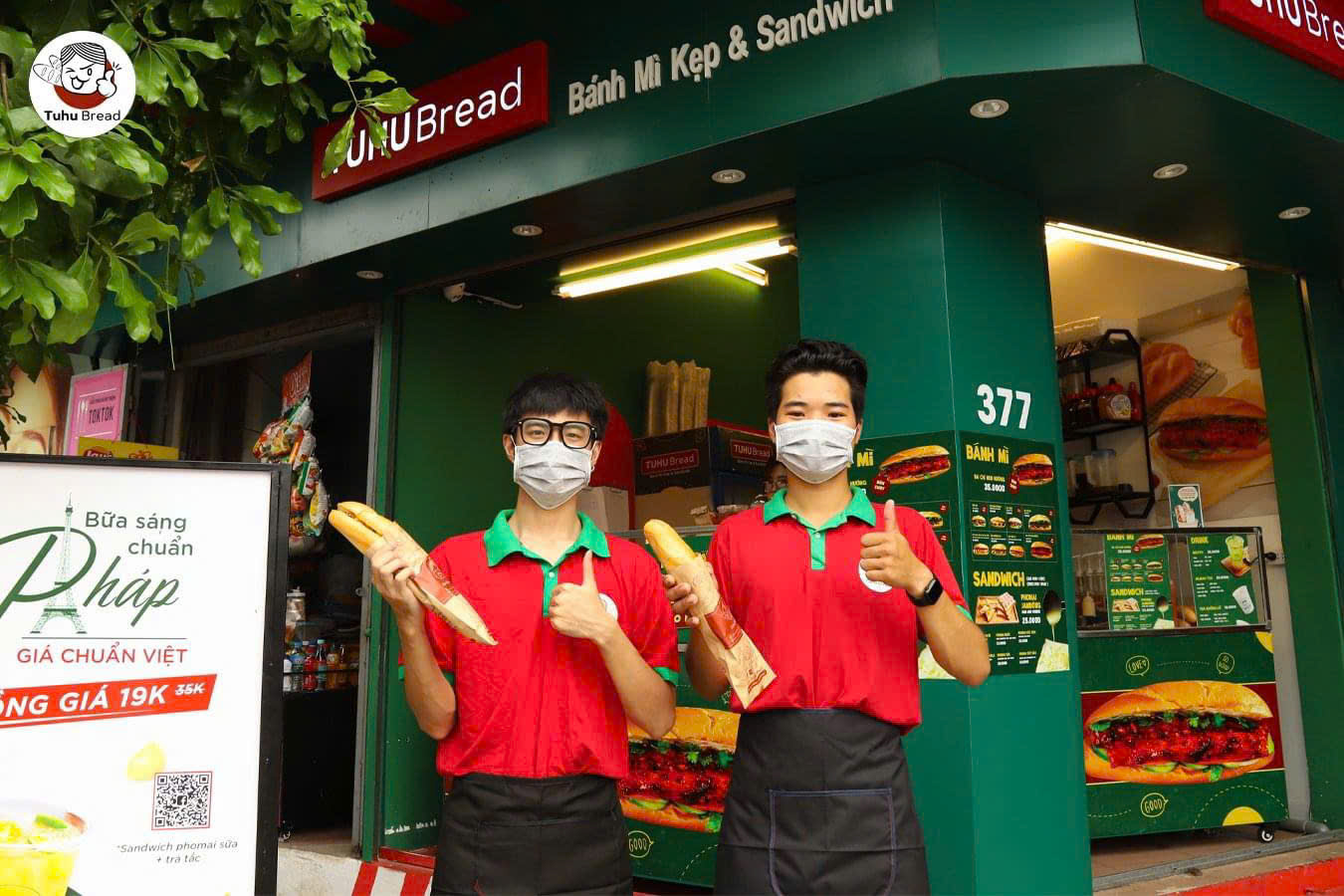 SANG NHƯỢNG GẤP CỬA HÀNG BÁNH MÌ TUHU – MẶT ĐƯỜNG GIẢI PHÓNG, THANH XUÂN - Ảnh 2