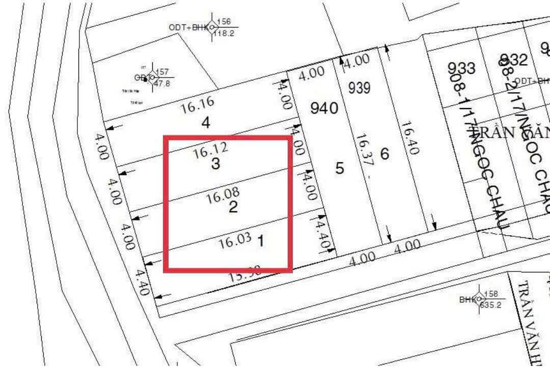 BÁN 3 LÔ ĐẤT MẶT TIỀN TRẦN THỊ HÈ (HT42), Q.12 – ĐƯỜNG 12M VỈA HÈ RỘNG – SHR - Ảnh 1