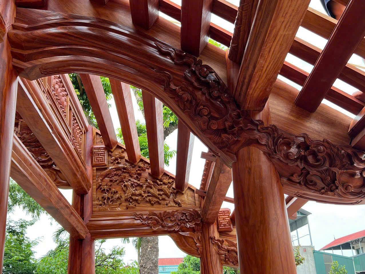NHÀ GỖ ĐẸP, BỀN, CHẮC - UY TÍN, CHẤT LƯỢNG - GIÁ RẺ - Ảnh 4