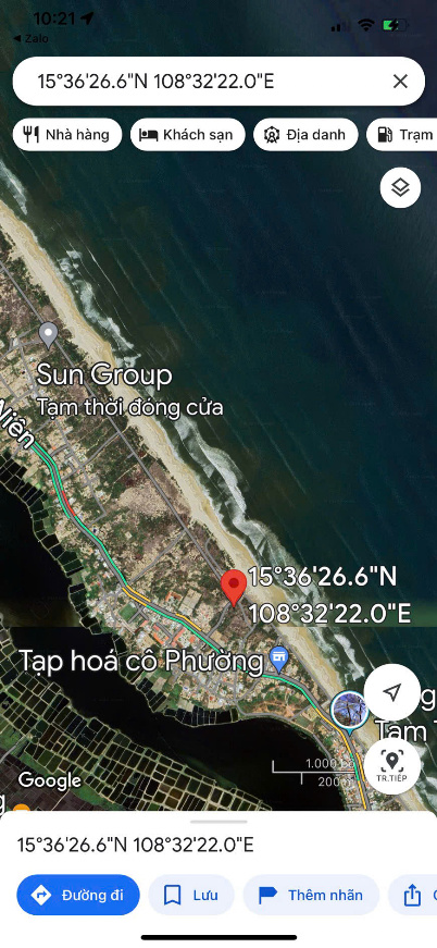 BÁN LÔ GÓC 1000M2 – VIEW BIỂN TAM THANH – NGAY LÀNG BÍCH HOẠ – CÁCH ĐÀ NẴNG CHỈ 1 GIỜ - Ảnh 3