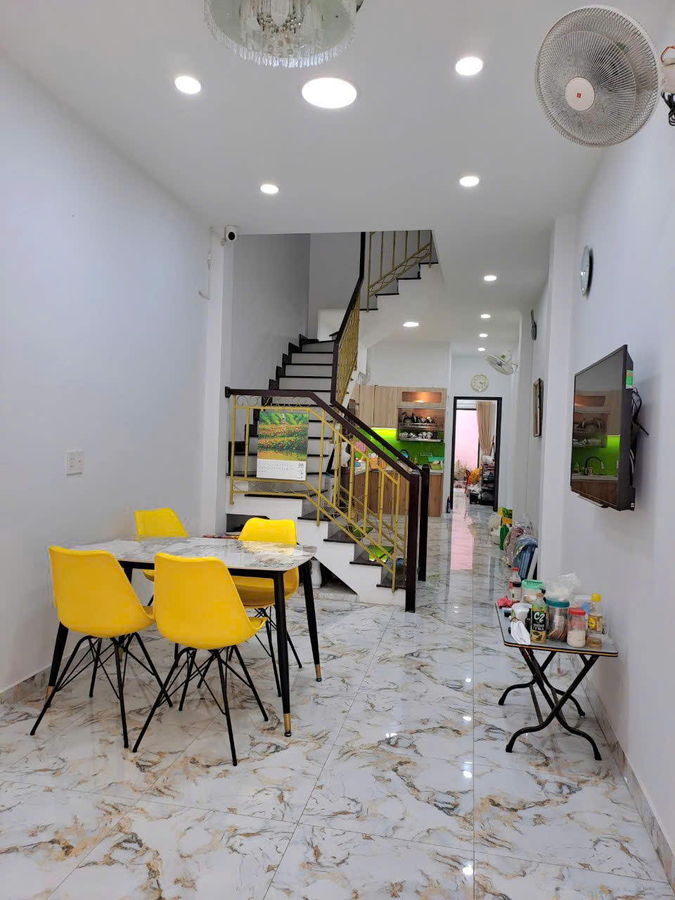 Nhà đẹp mới xây 2022, 84m²  x 4 tầng, hẻm xe hơi, gần ngã tư Phú Nhuận, giá 9 tỷ TL - Ảnh 1